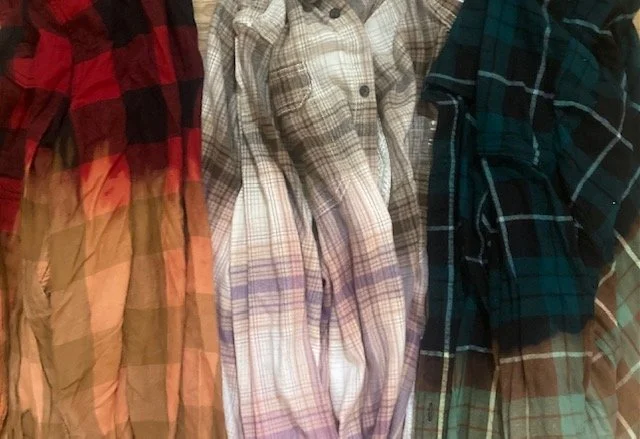 Vintage flannel clothing