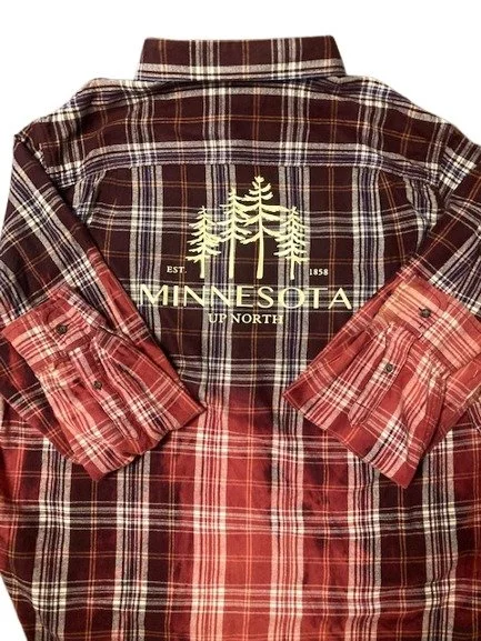 Up North Minnesota flannel shirts