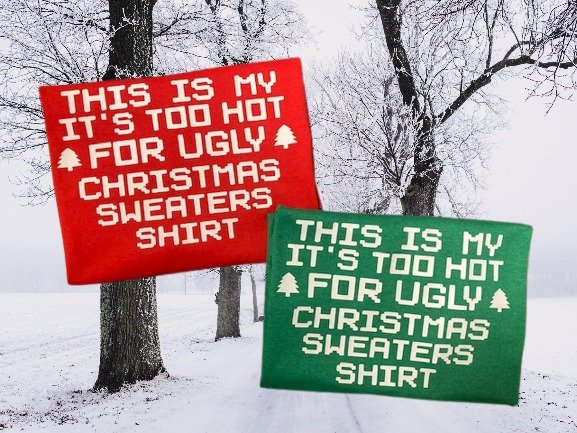 Hot holiday t-shirt