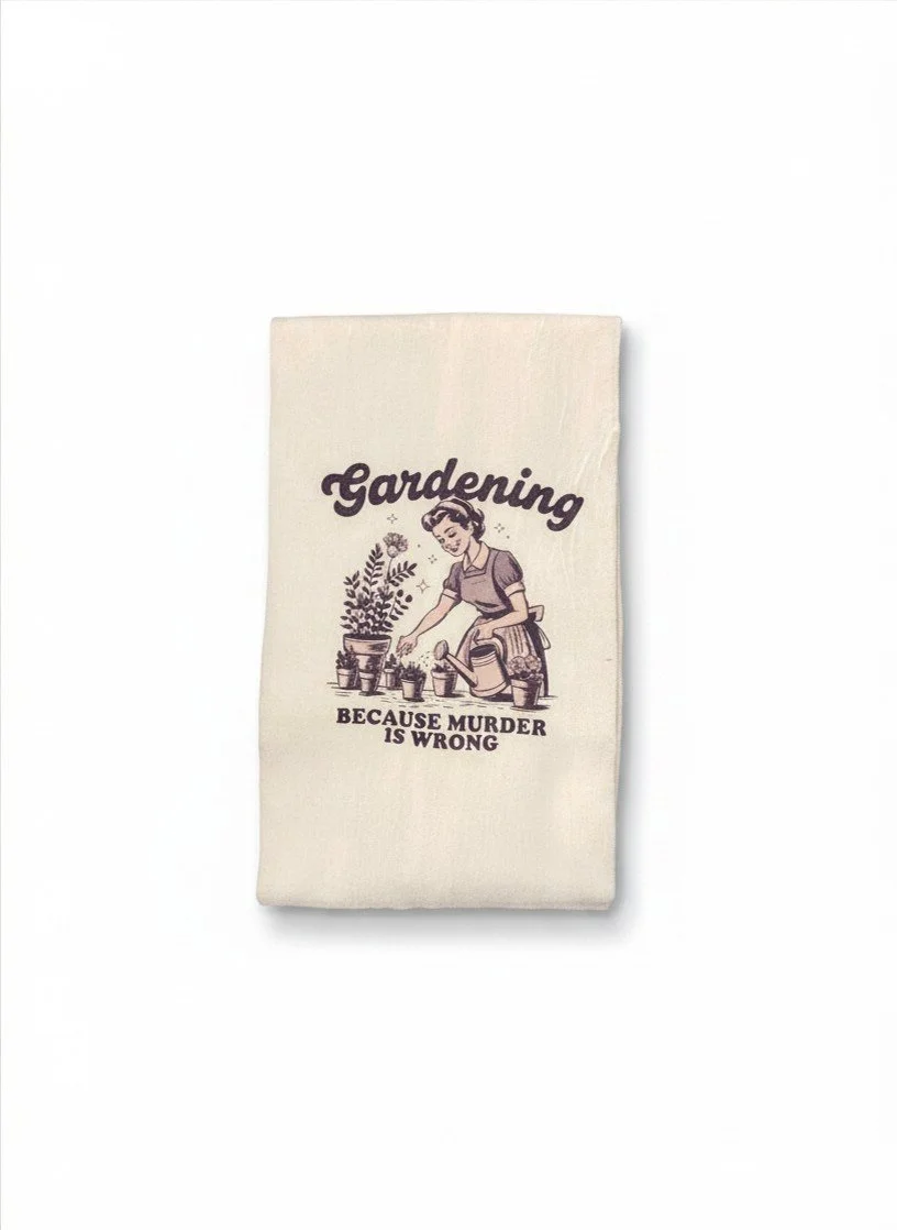 Buffalo Minnesota gift shop funny kitchen towel