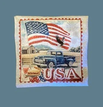USA with flag eagle blue truck and pie stamp -slate.jpg