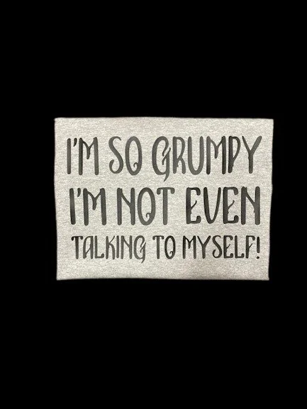 "I'm So Grumpy I'm Not Even Talking to Myself T-Shirt"