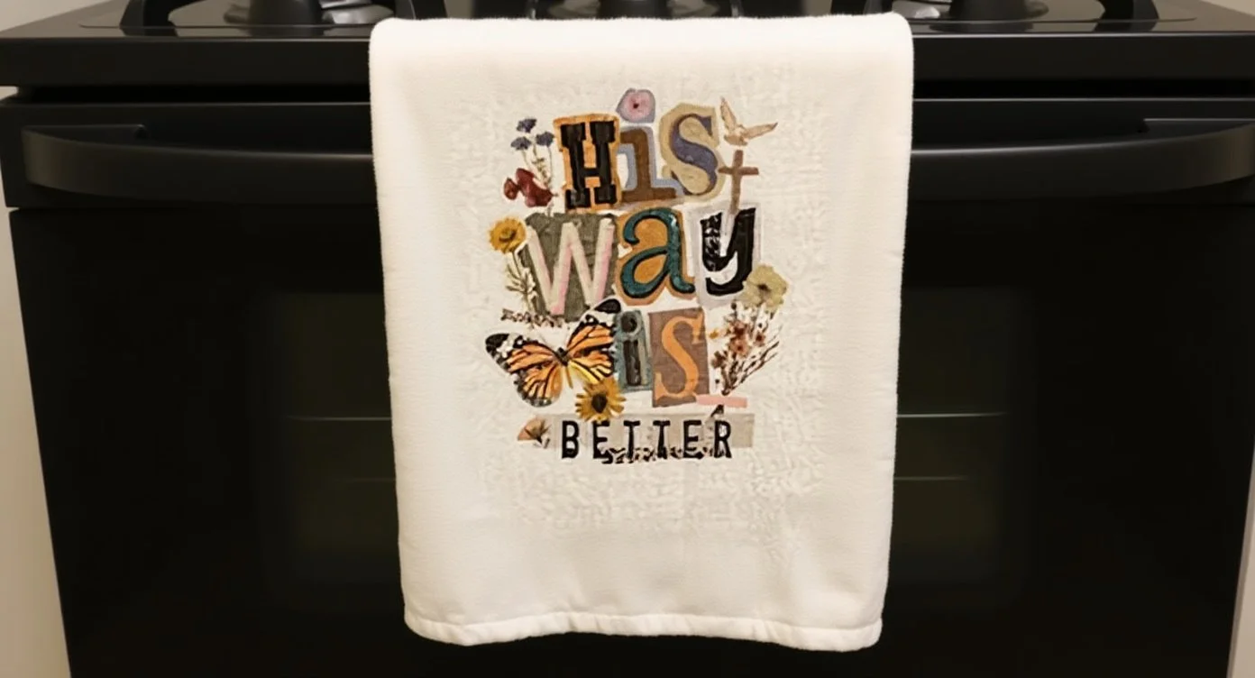 faith based kitchen towel