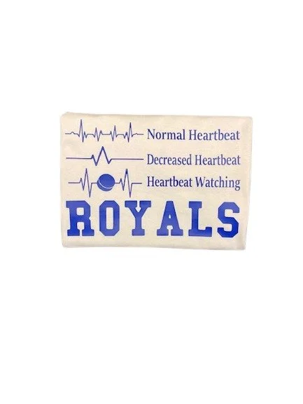 Roger Royals Hockey T-Shirt | Custom School Spirit Apparel for Elk River Area ISD 728 School District