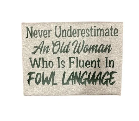 Funny Old Woman T-Shirt