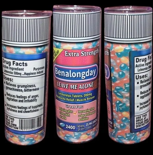 Funny Pharmacy 20oz Stainless Steel Traveling Mug Drinking Tumbler