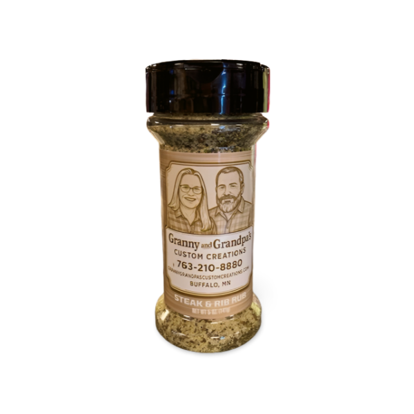 Granny and Grandpa’s Steak and Rib Rub 5oz Bottle