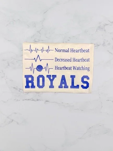 Custom Rogers Royals High School Hockey T-Shirt