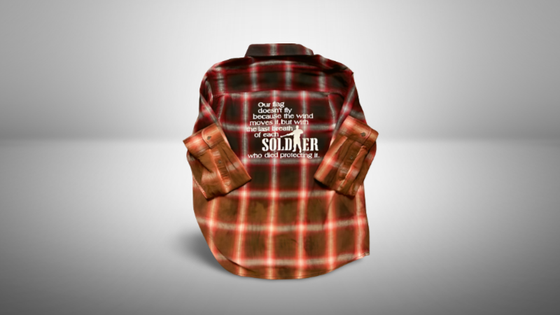 soldier memorial apparel