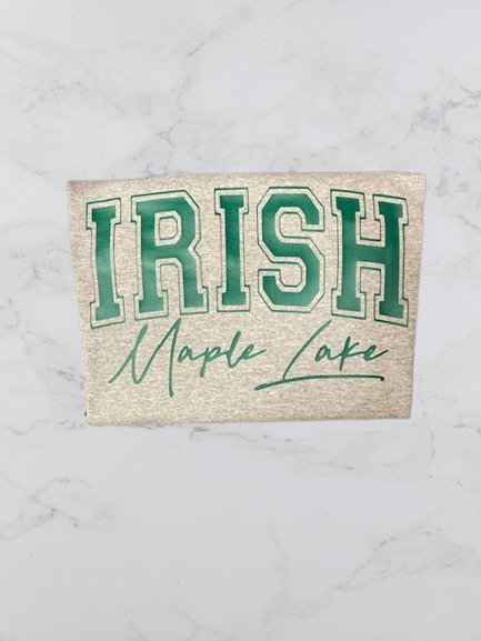 Maple Lake Irish school apparel