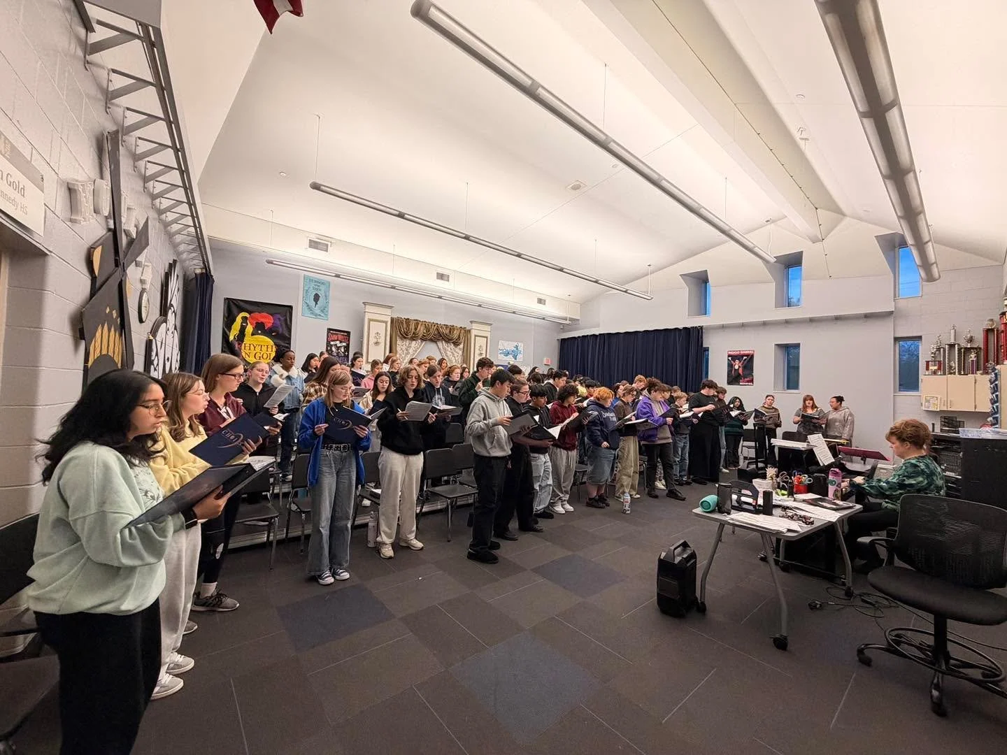 First time singing through our ballad? ✔️