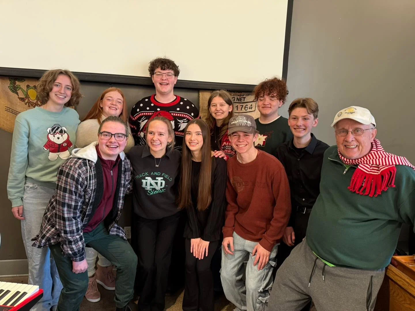 We had the pleasure of singing and playing for the Bloomington Optimists Club this morning at their annual Christmas celebration! Thanks for your continued support, Optimists!