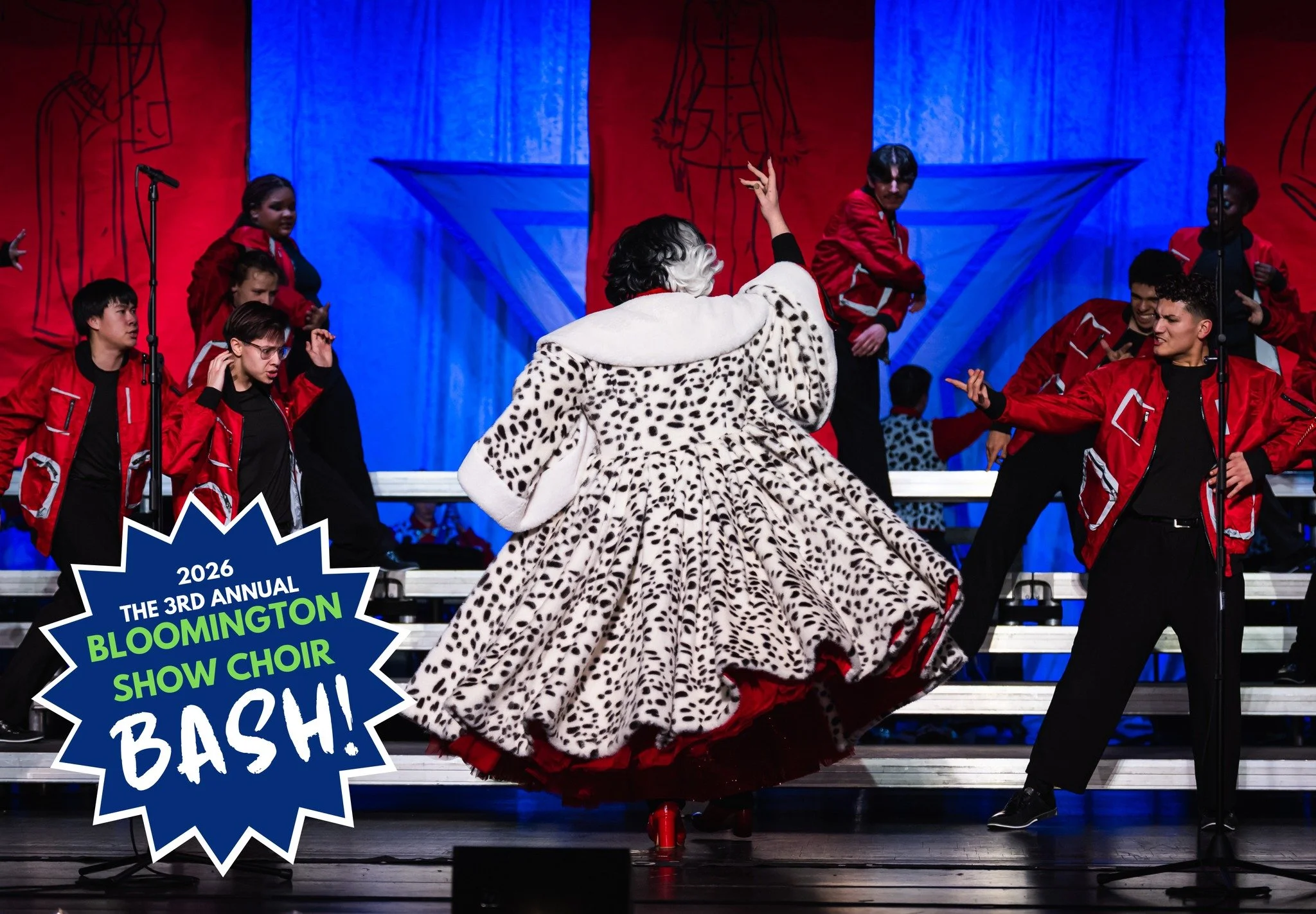 The third annual Bloomington Show Choir Bash is TOMORROW! Get your tickets to see all six of Bloomington's incredible show choirs at kennedychoirs.org.

See you at 7 pm on Thursday!