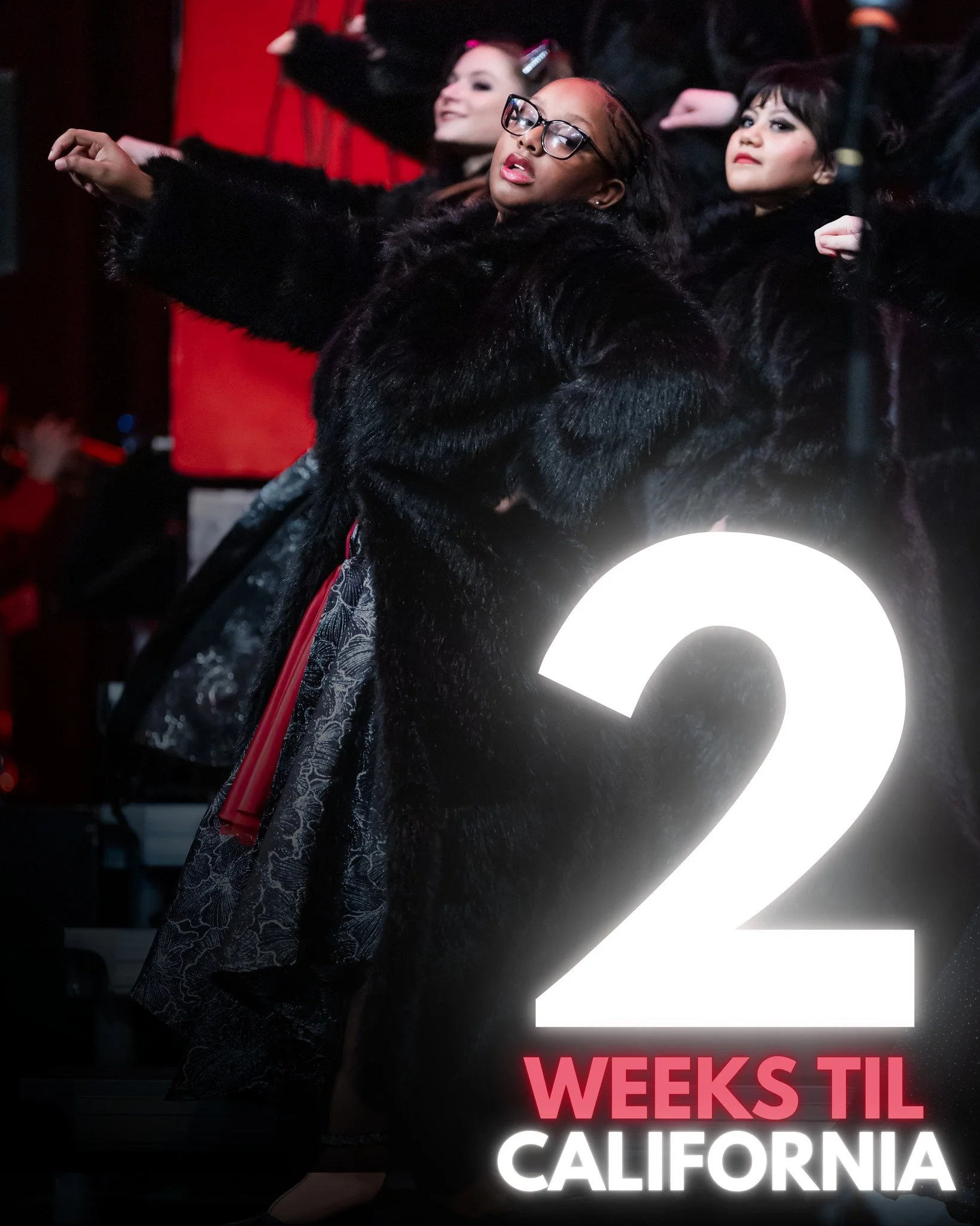 Can't wait to see you in TWO WEEKS, California 🐾