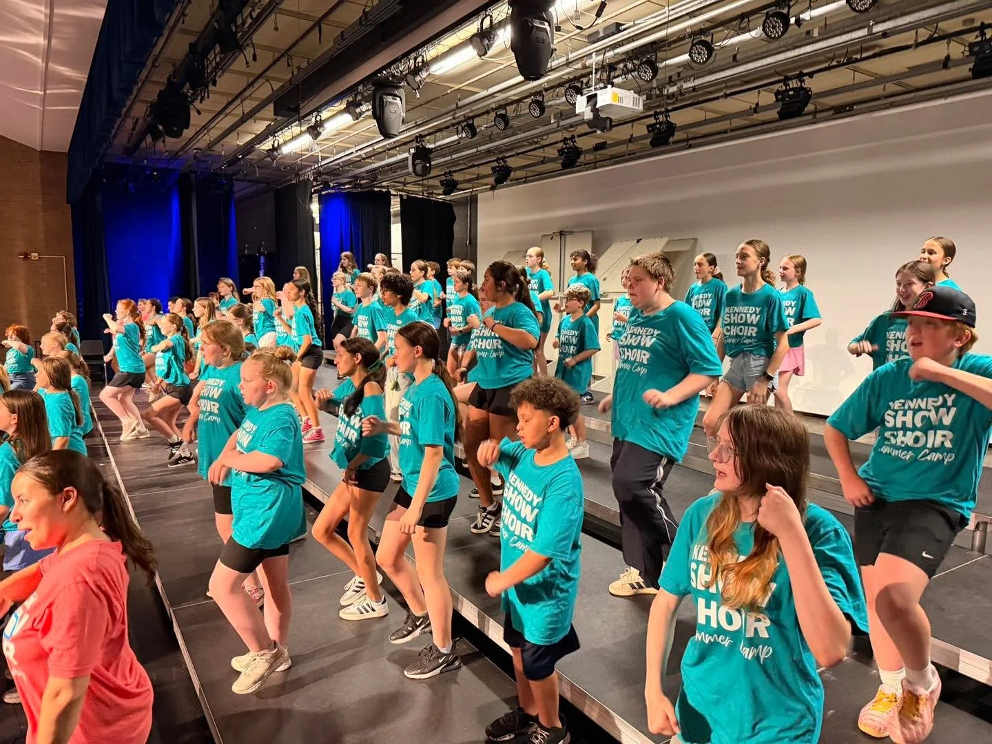Our campers are crushing it this week! We can&rsquo;t wait for the performance on Thursday ✨