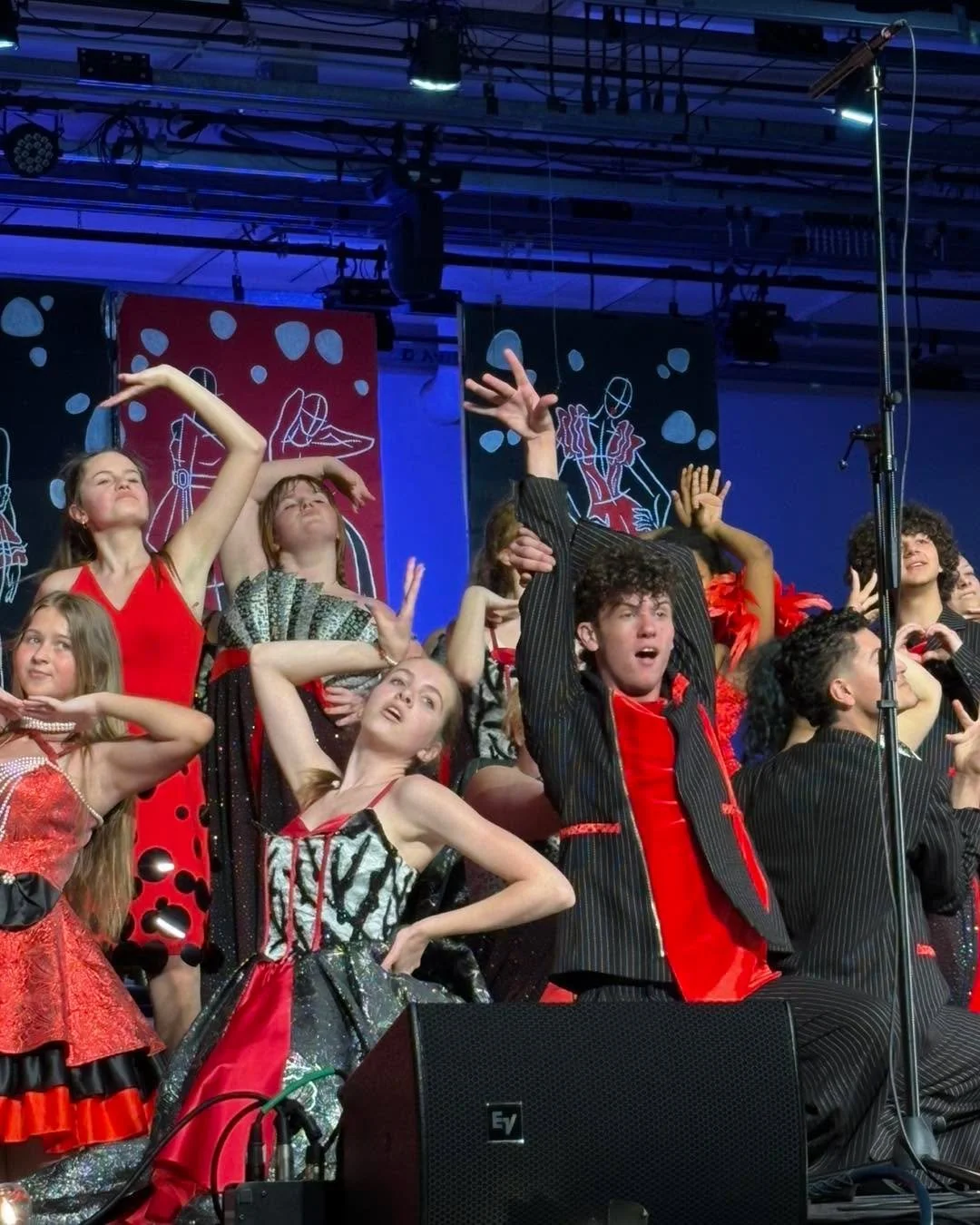 Final rehearsal before our final *bonus* performance at SCA on Sunday! 💋
