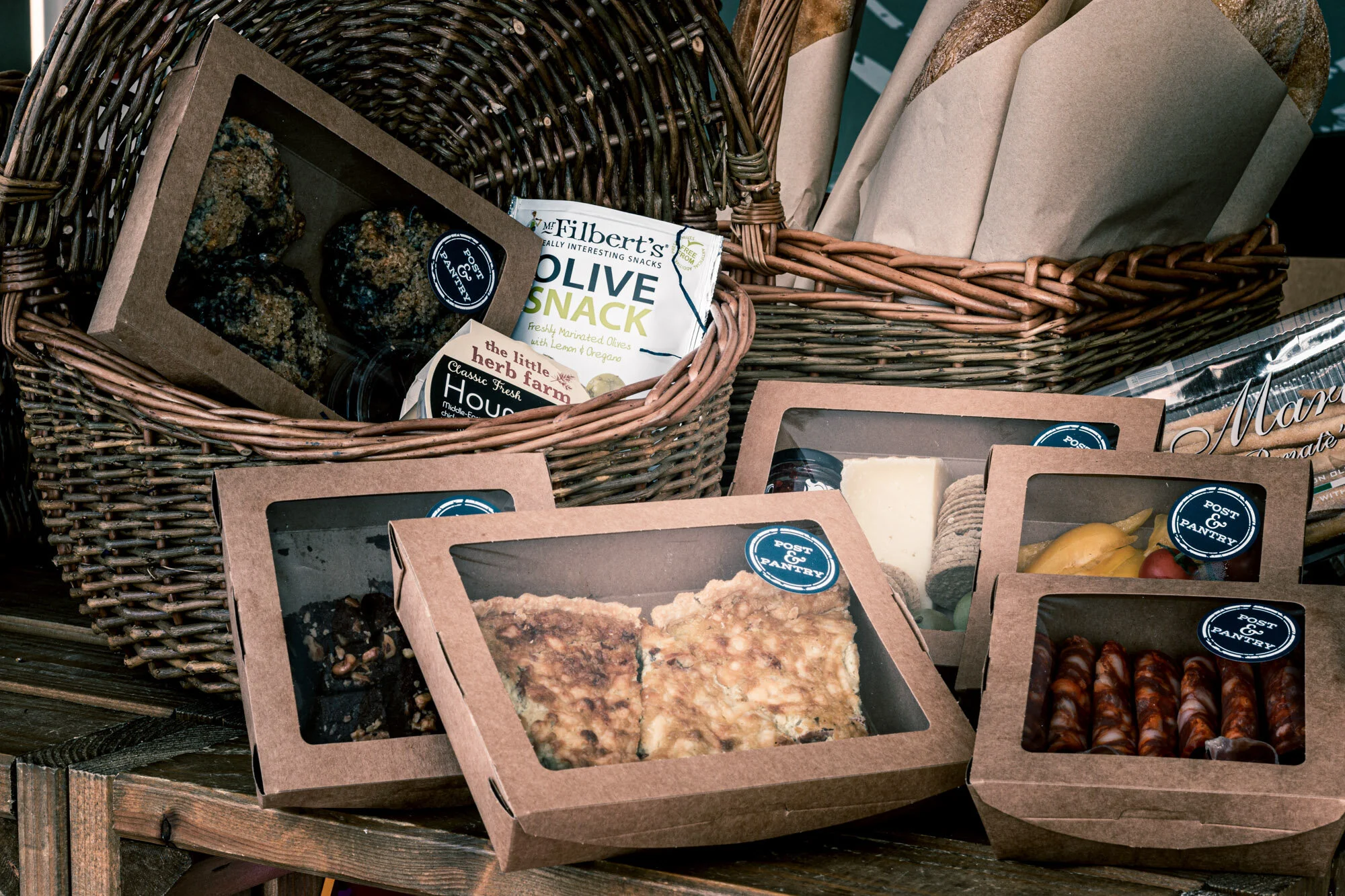 Custom Picnic Basket — Post & Pantry