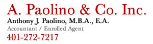 A. Paolino &amp; Co. Inc.