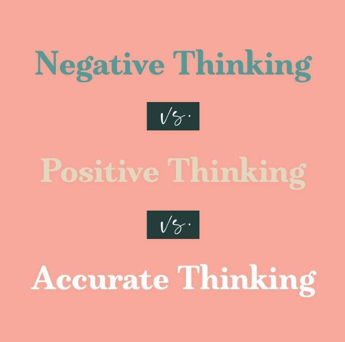 Reposted from @thedivorcesurvivalguide!

Don&rsquo;t dwell on negative or positive thinking!

Focus on accurate thinking. Take time to process your thoughts and emotions during divorce, without consequence on the type of thinking. If you&rsquo;re fee