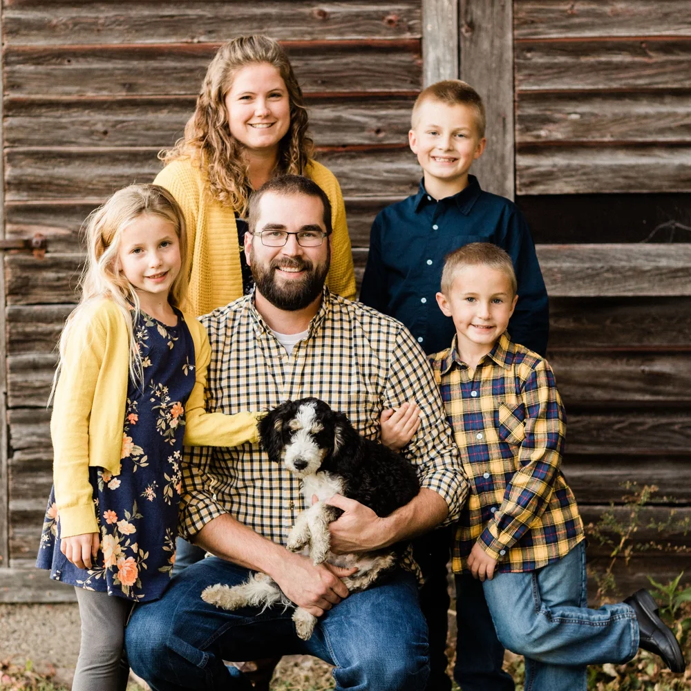 Dr. Matt Moodie and family