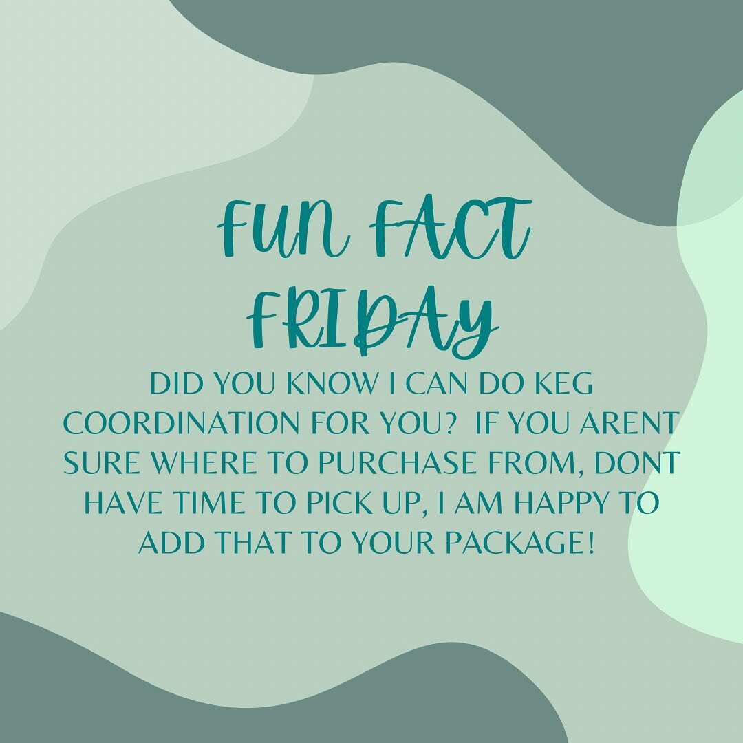 Let&rsquo;s talk Mobile Libations for a minute&hellip;

Did you know when you Just Call Kate I will do keg coordination for your event for you too? The really fun part of my job is getting to meet brewers and vintners. I love a sample and if you are 