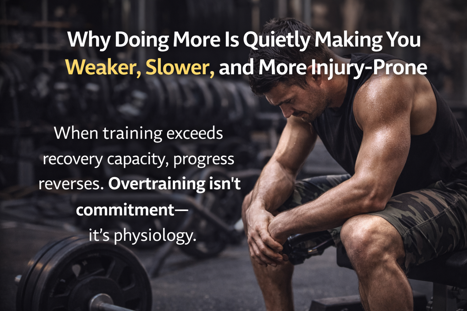 How Overtraining Is Hurting Your Results