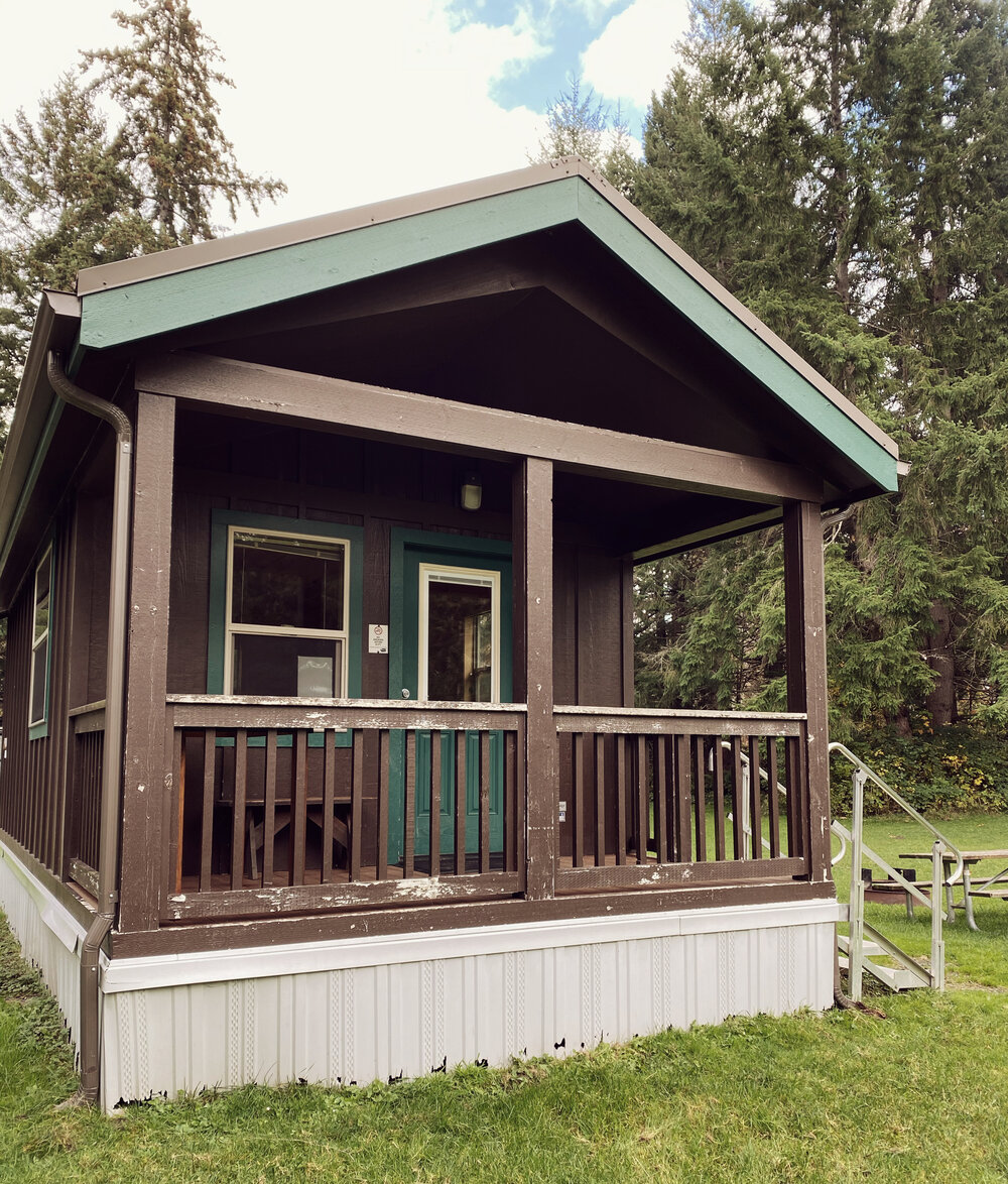 Cabins for Rent at Dosewallips Campground