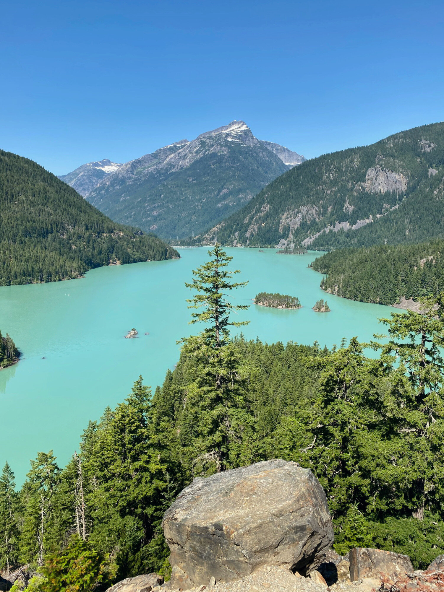 Diablo Lake Lookout in the North Cascades National Forest