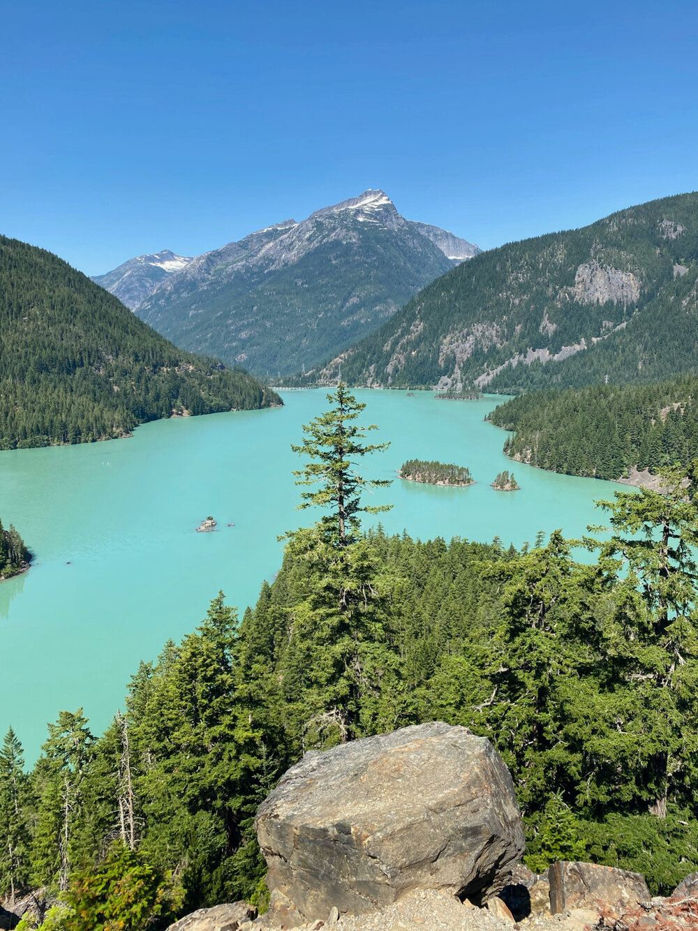 Diablo Lake Lookout in the North Cascades National Forest