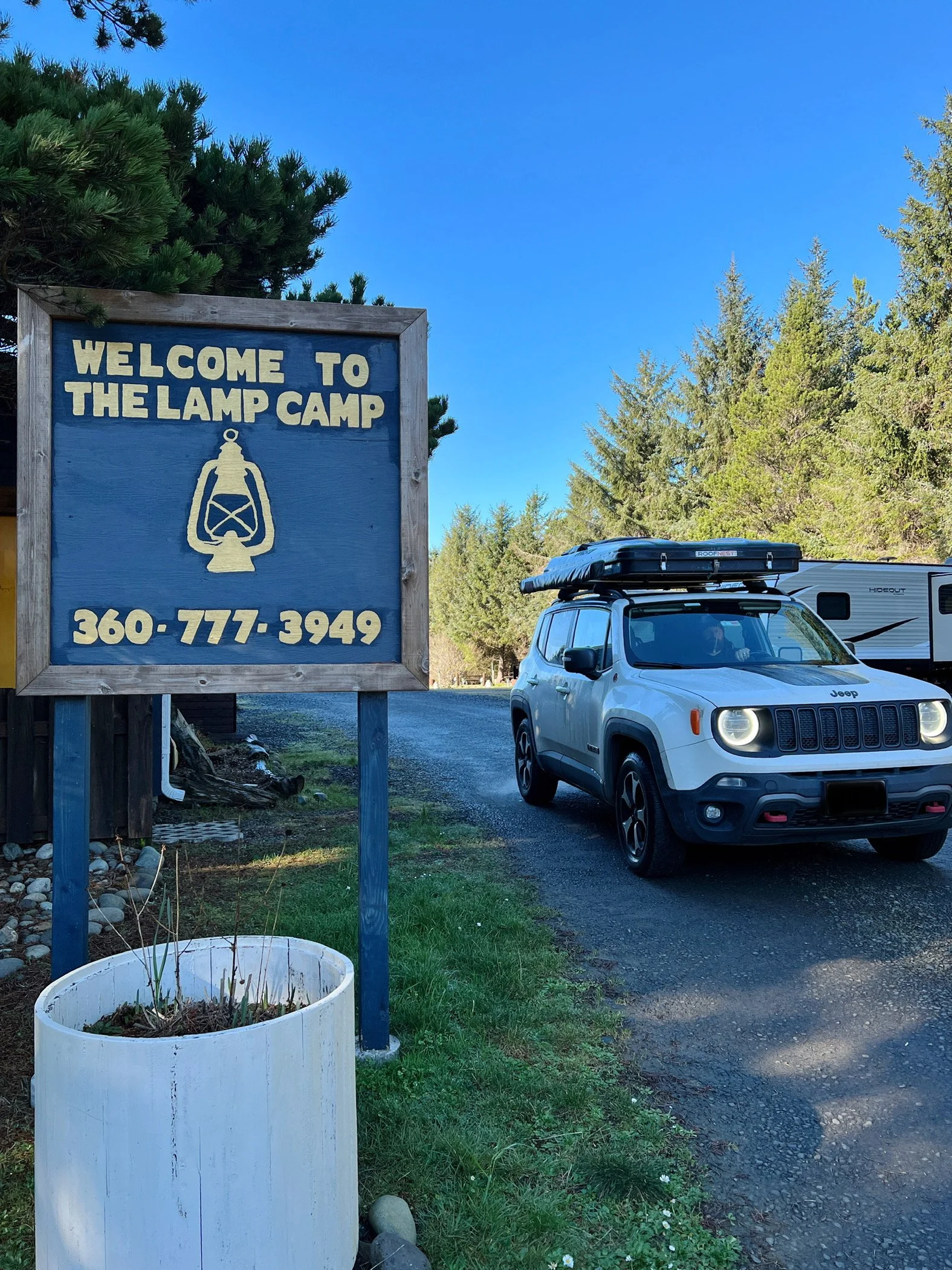 The Lamp Camp Campground on the Washington Coast — hatchet & lantern
