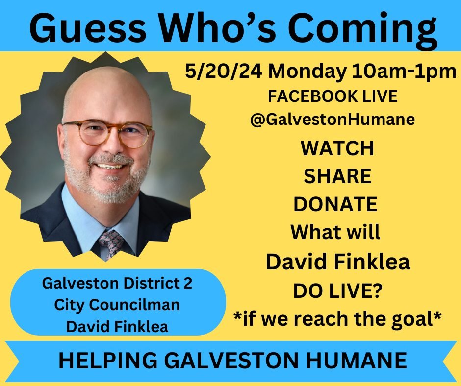 Counting down the hours! Guess who is coming to help...
David Finklea 
Share and Donate to our Fundraiser here: 
https://www.facebook.com/donate/737824125188117/905662764939472