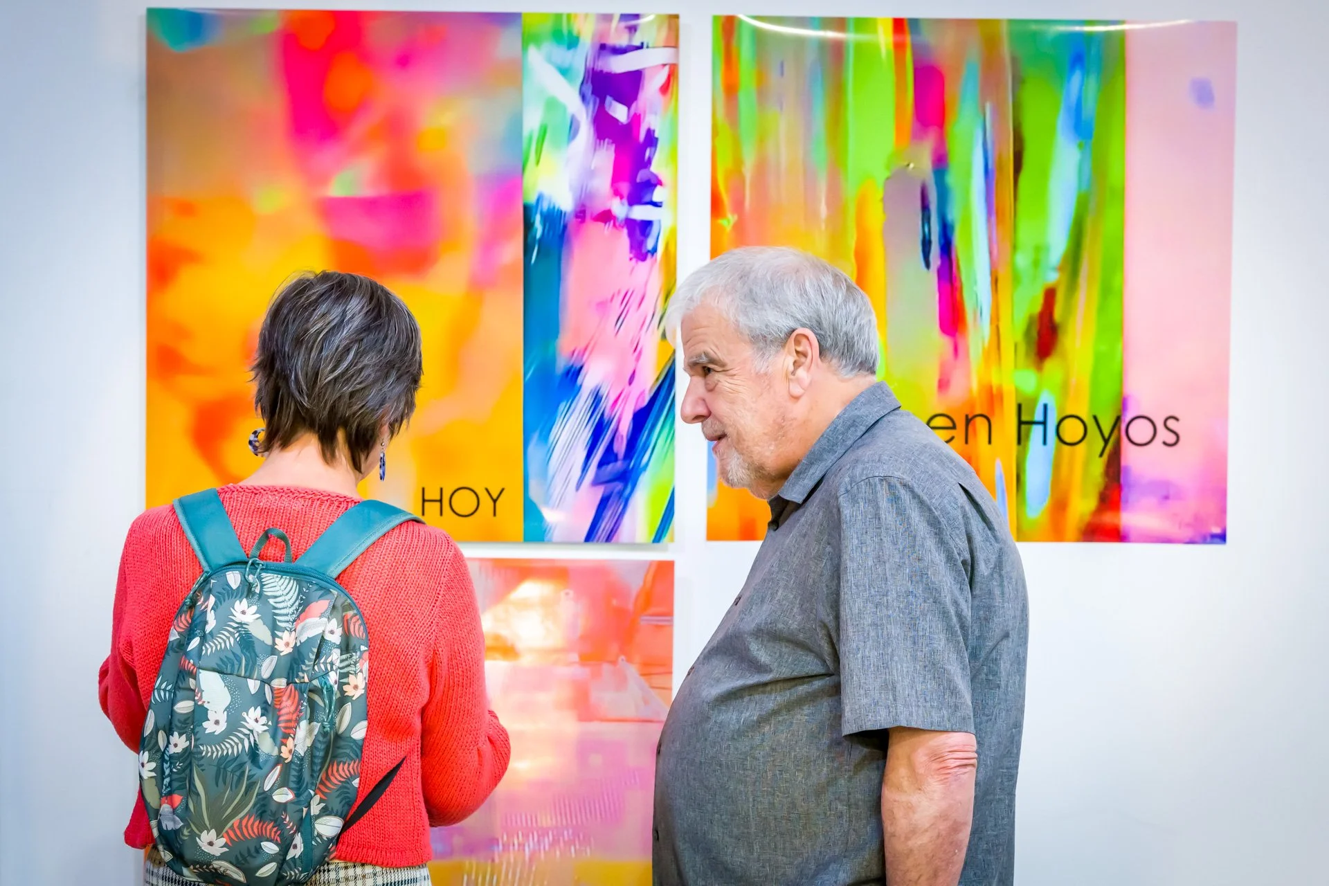 Photo taken at Carmen Hoyos' opening at the BXL ART NFT GALLERY