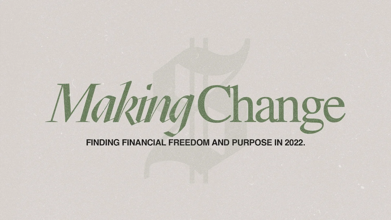 Making Change: Stewardship episode artwork