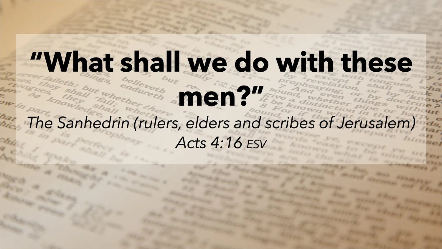 John Lo: Acts 4 episode artwork