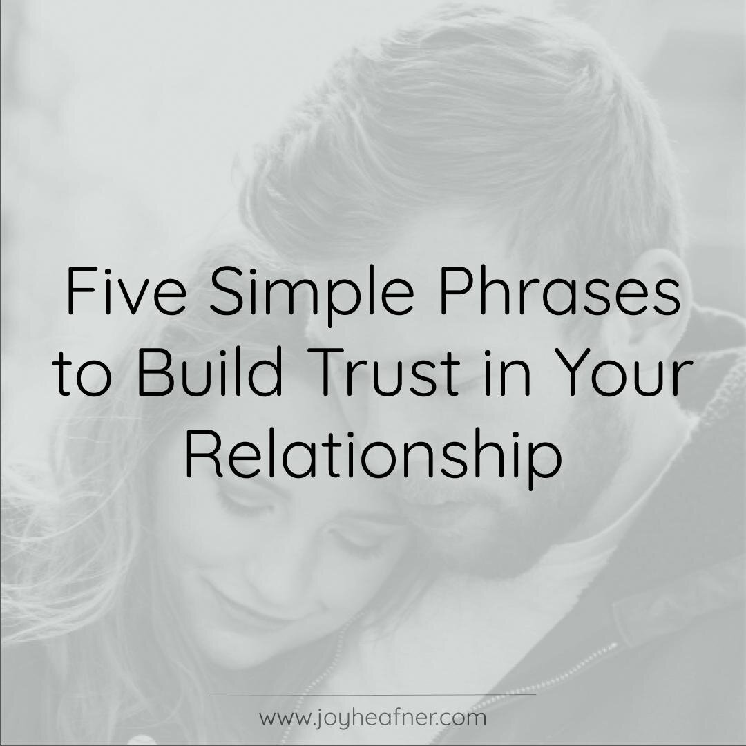 essay on trust in a relationship