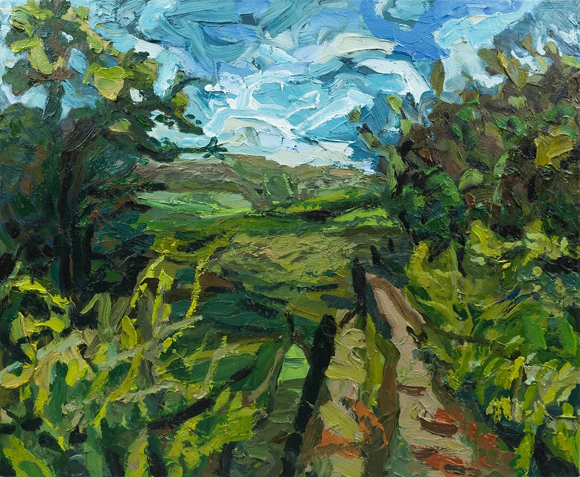 001 - GHands - Walk to The Long Man of Wilmington 2026 (74x90cm) oil on canvas copy.jpg