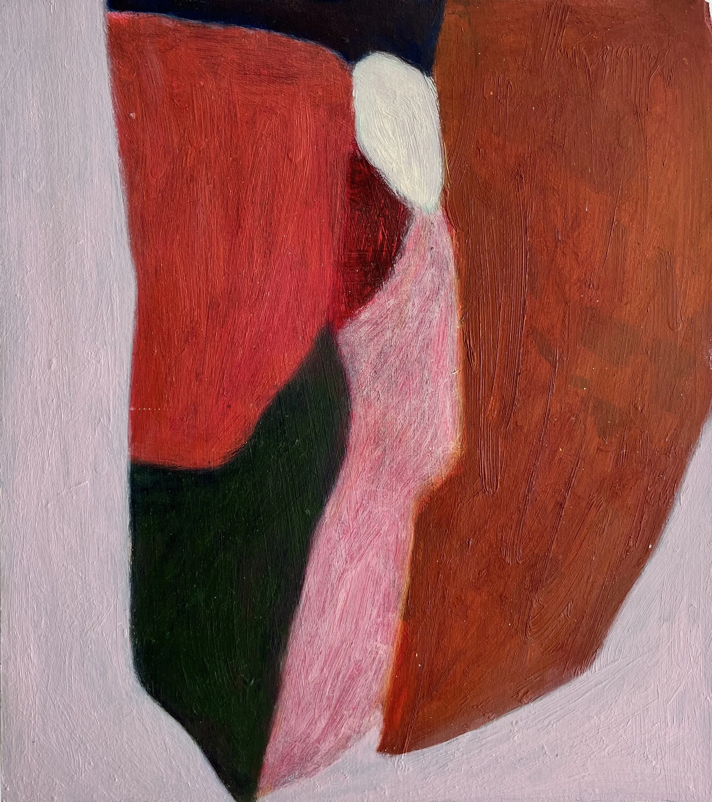 Crevasse 23 x 20 cm oil on board £320