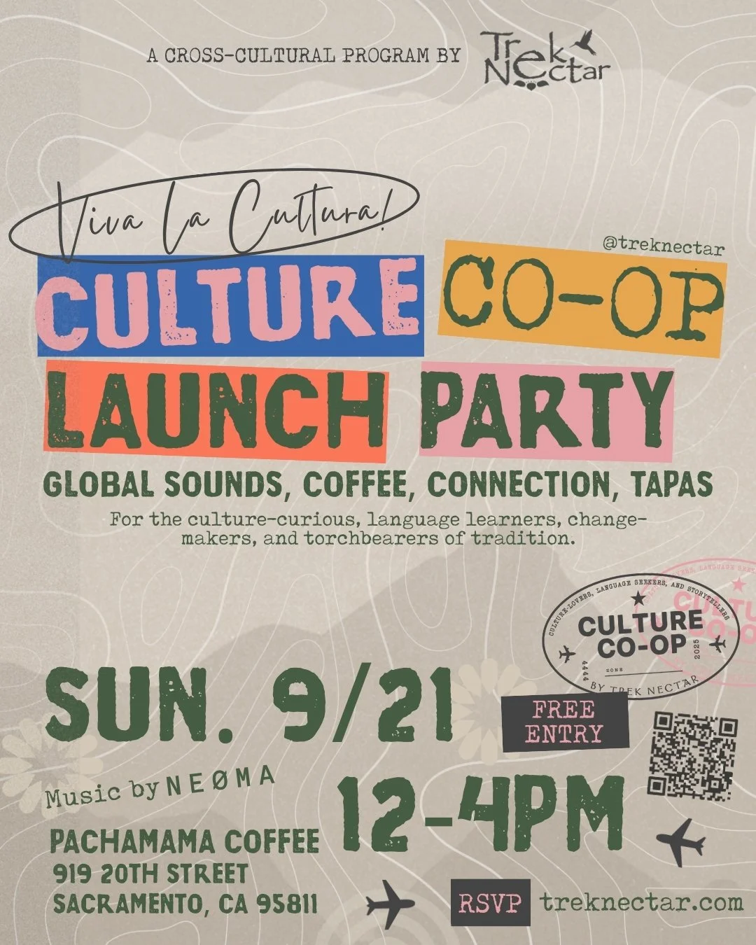 Culture Co-Op Launch Party | A Celebration of Connection, Culture and Community