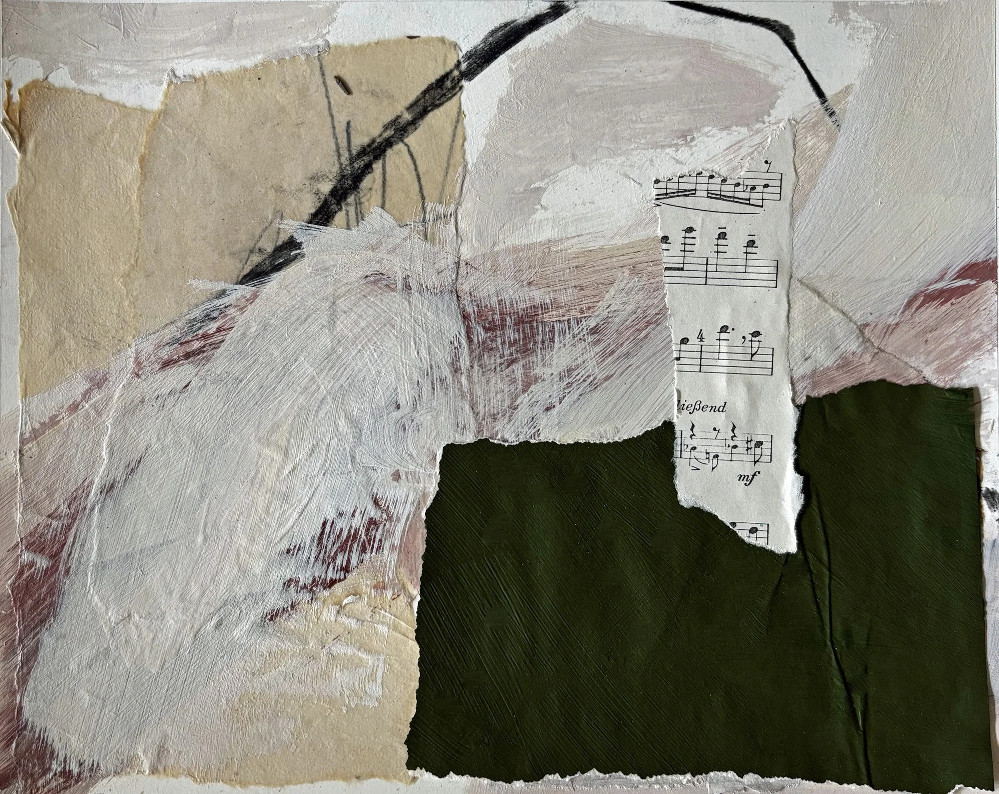 Soft Structure Study 7, 8 x 10 in.