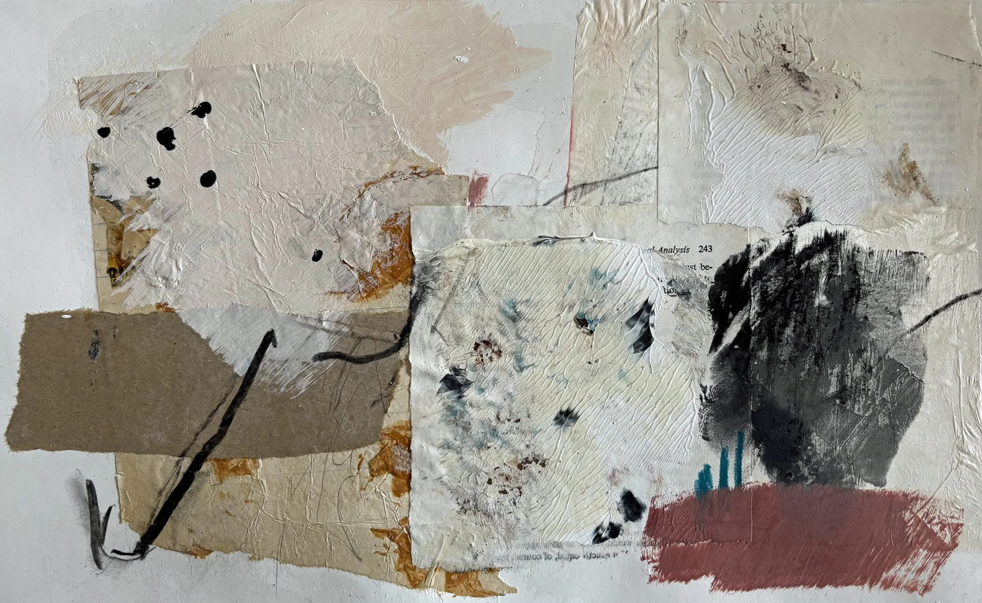 Soft Structure Study 5, 9 x 15 in.