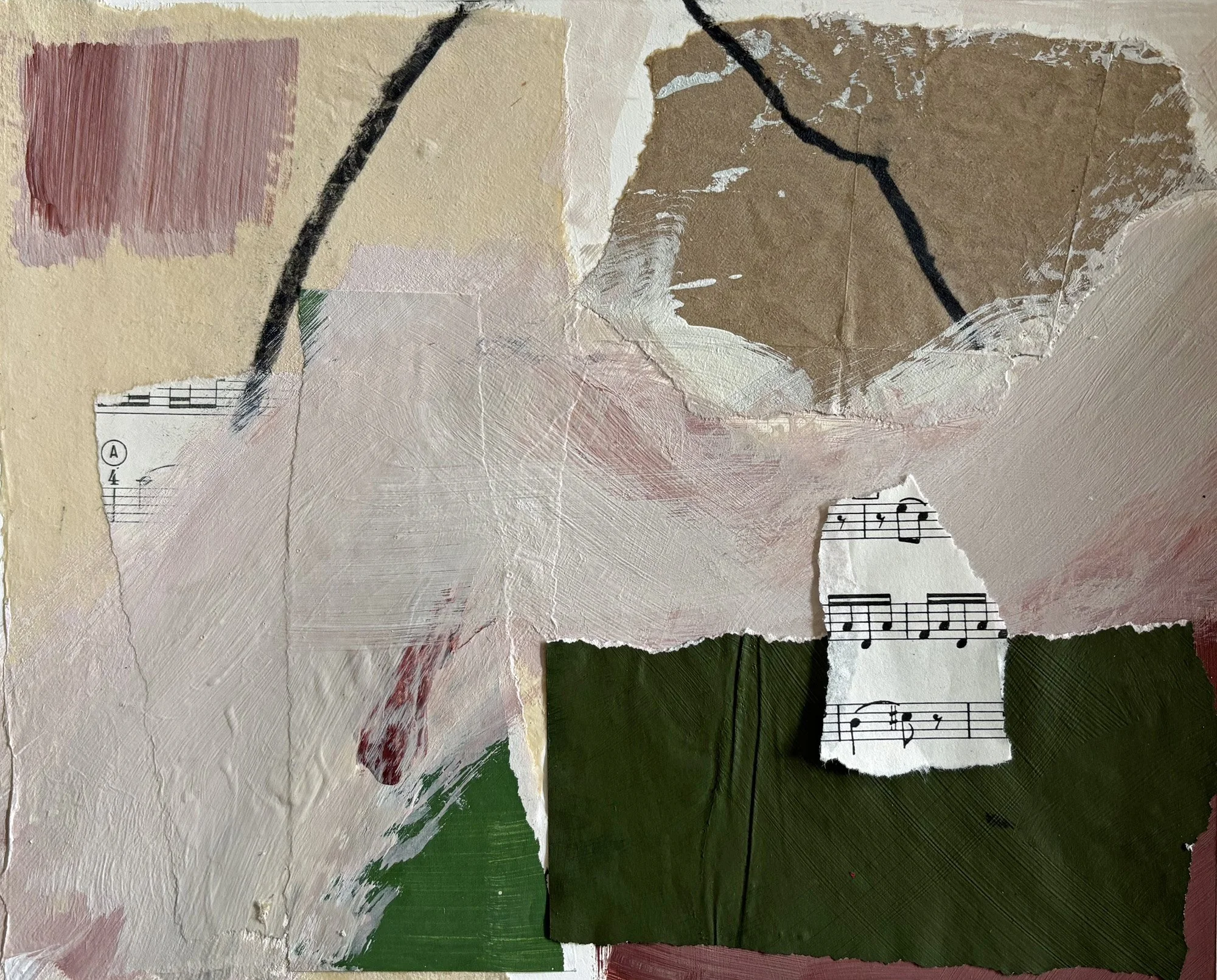 Soft Structure Study 9, 8 x 10 in.