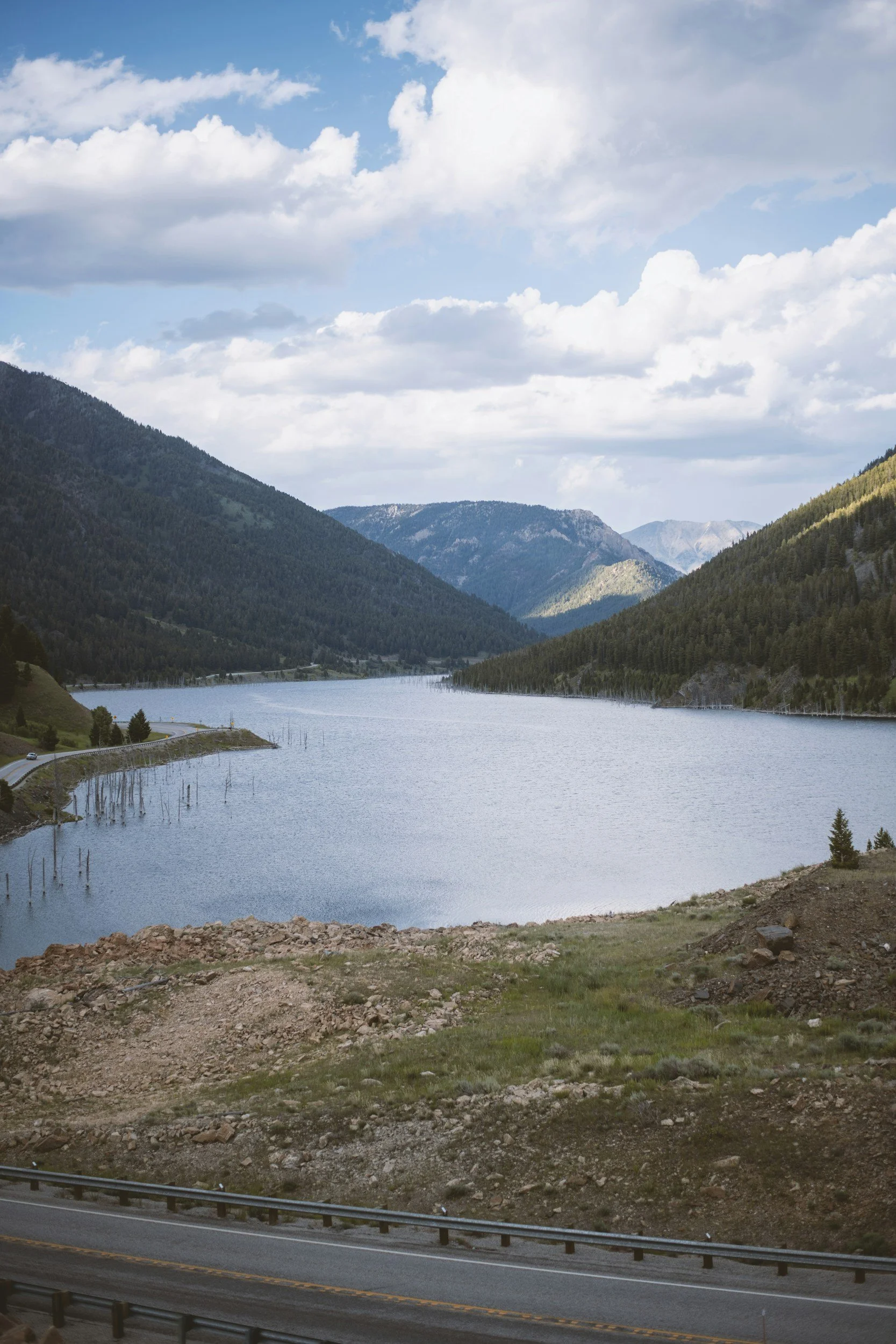 A Spell for Traversing Quake Lake