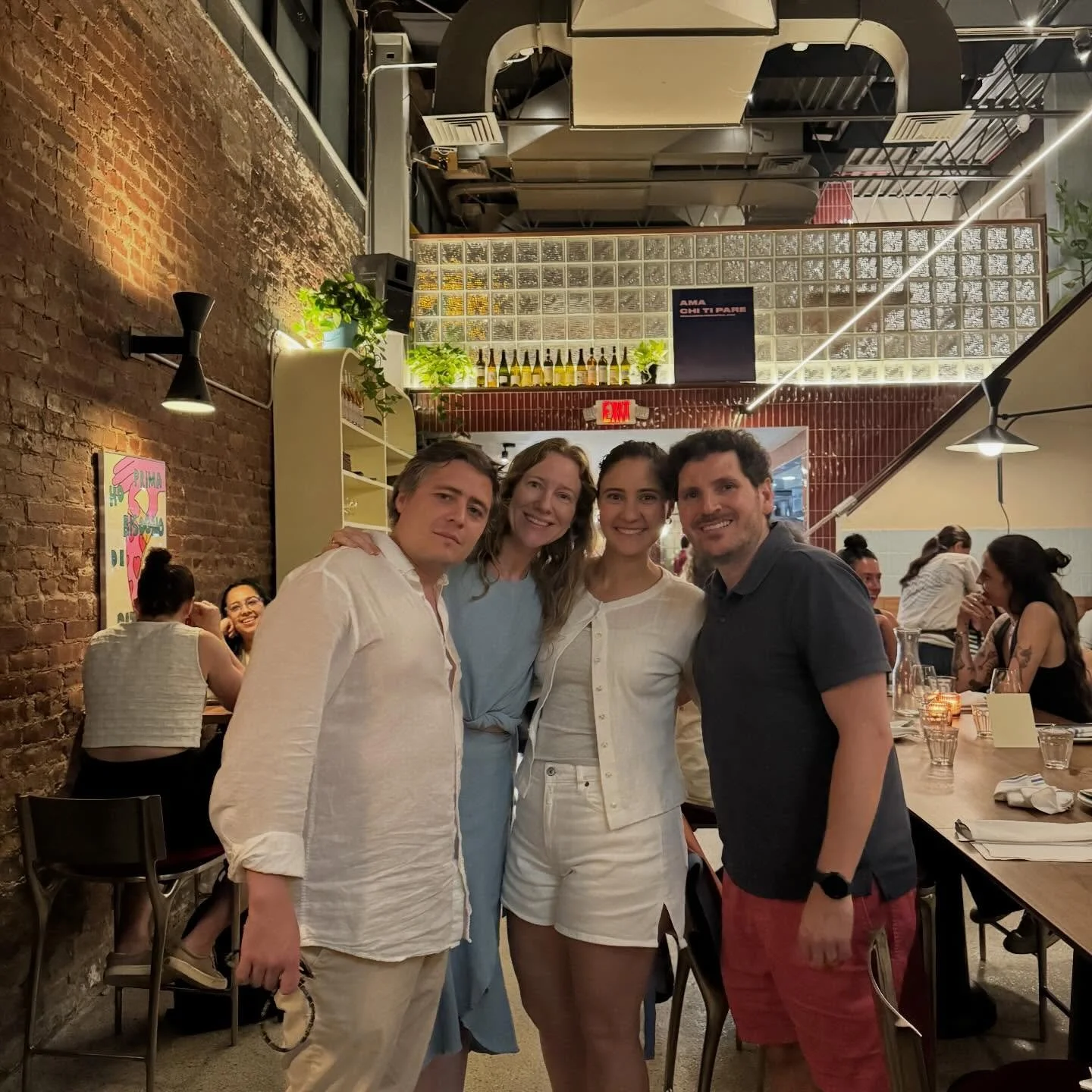 We have so much to smile about, the pizza, our friendship, good Colombian Coffee, birth 🌟 dayssssss! The torta della nonna at @balera_nyc was a Time Machine. Love you, Stella Bella!