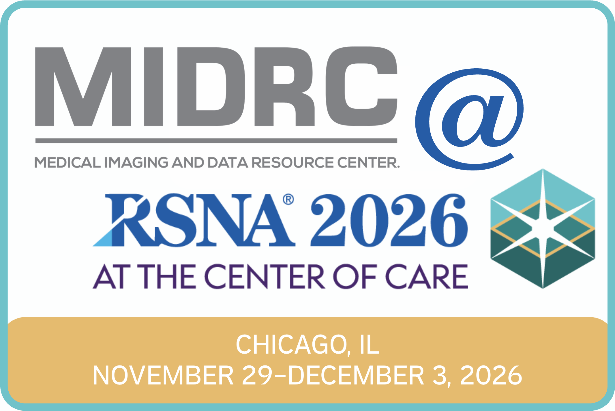 MIDRC at RSNA 2026