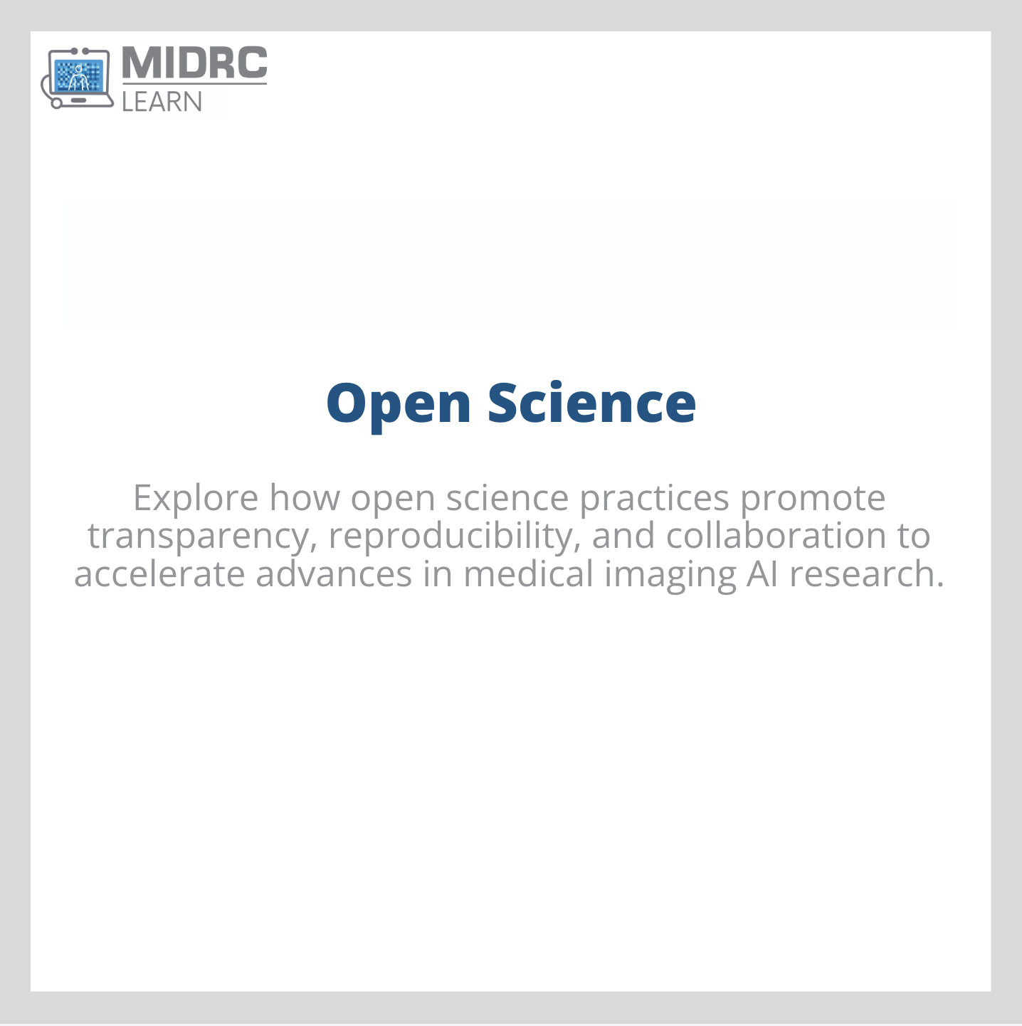 Open science