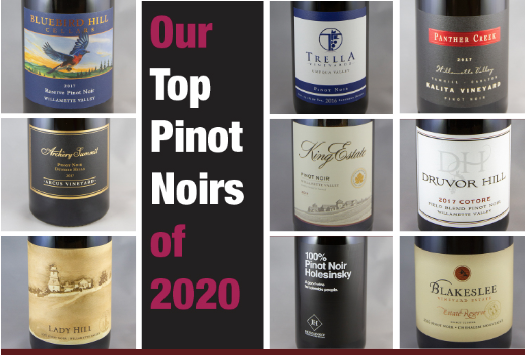 Northwest Pinot Noirs That Crossed the Bar in 2020