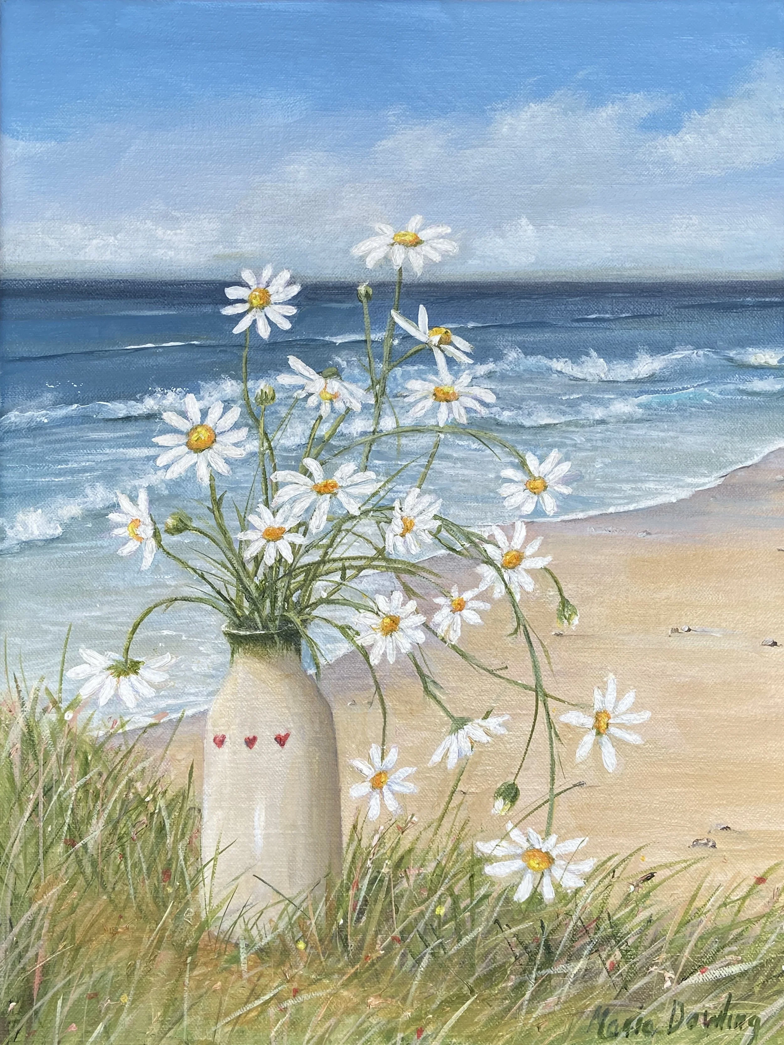 Joyful Daisies as seen on the Irish Examiner Gift Guide for Christmas 2022. Sold.