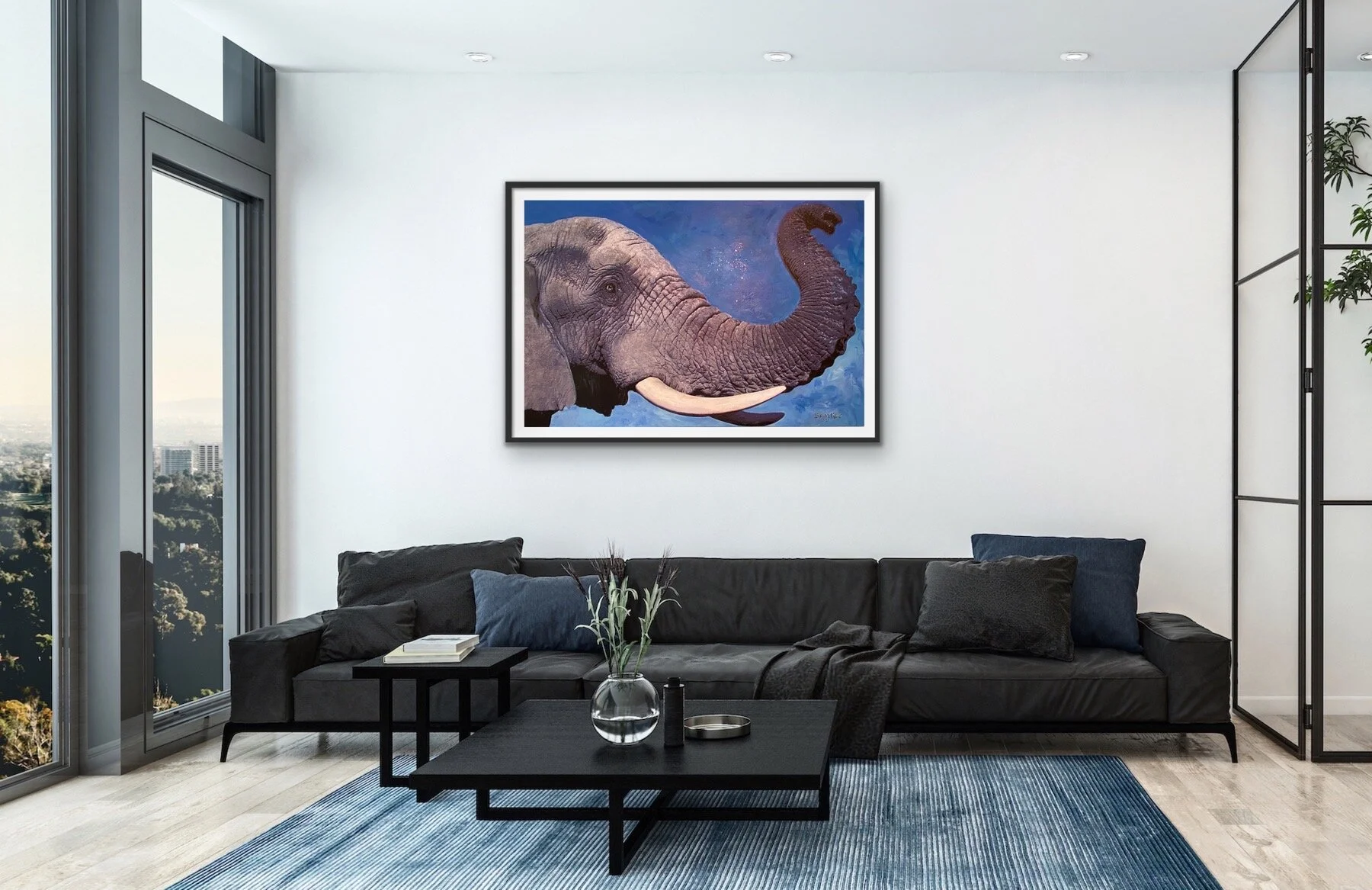 'Remember' framed in Room.JPG