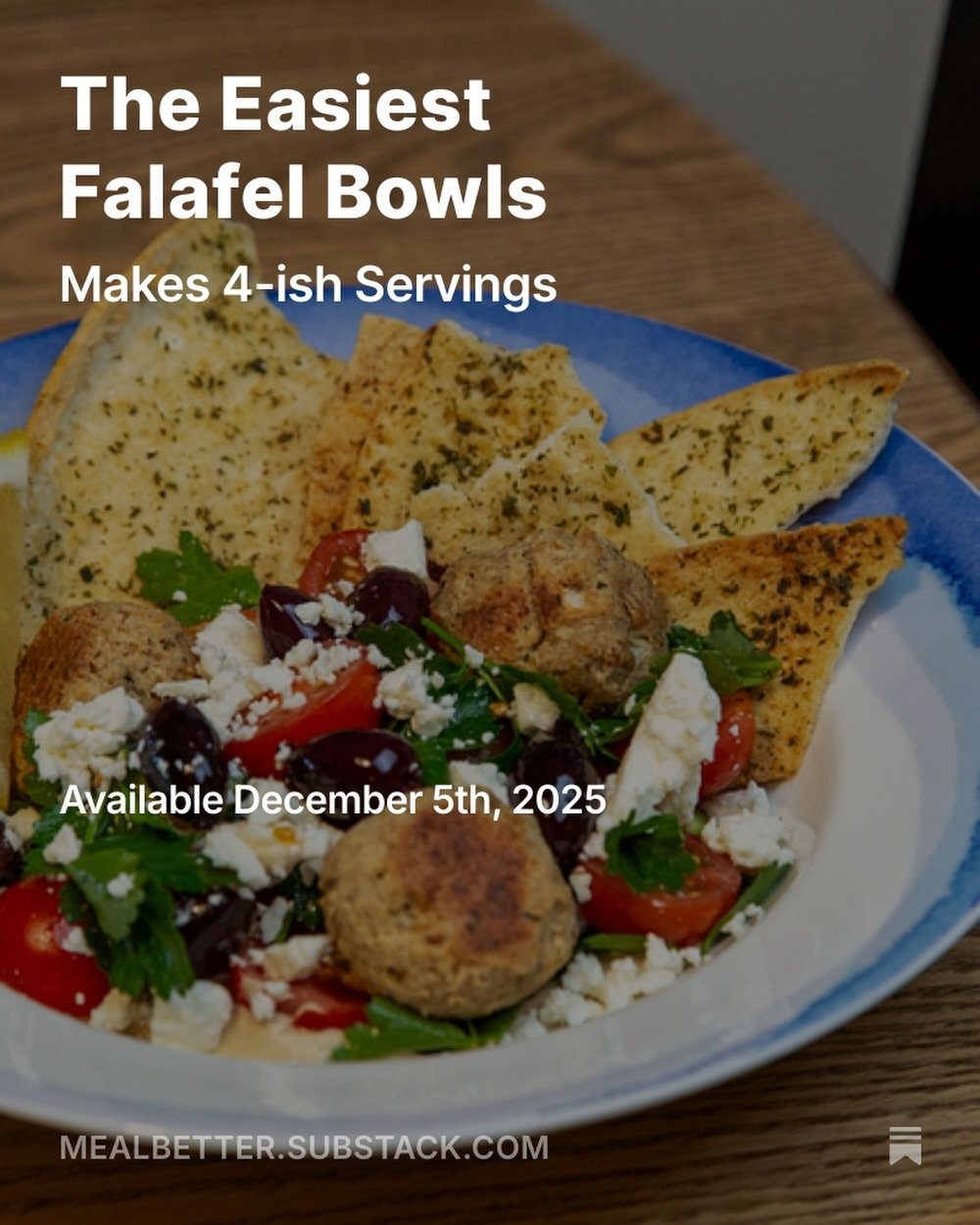 Need an easy dinner this week? 

Check this one out! New on our Substack. Subscribe with the link in our bio, it's free!