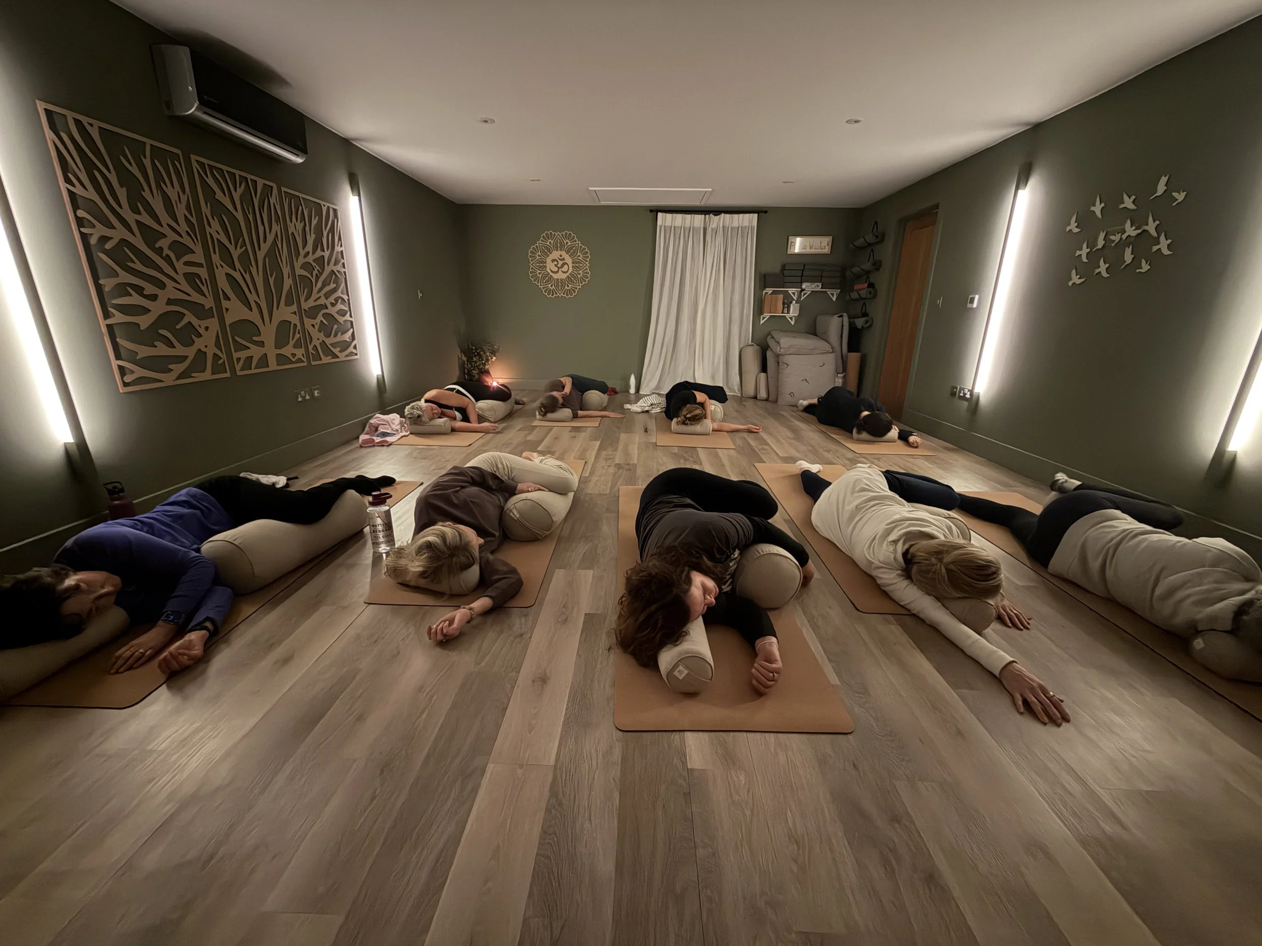 Wellness Evening - Restorative Yoga & Crystal Bowls OR Sauna - click for dates